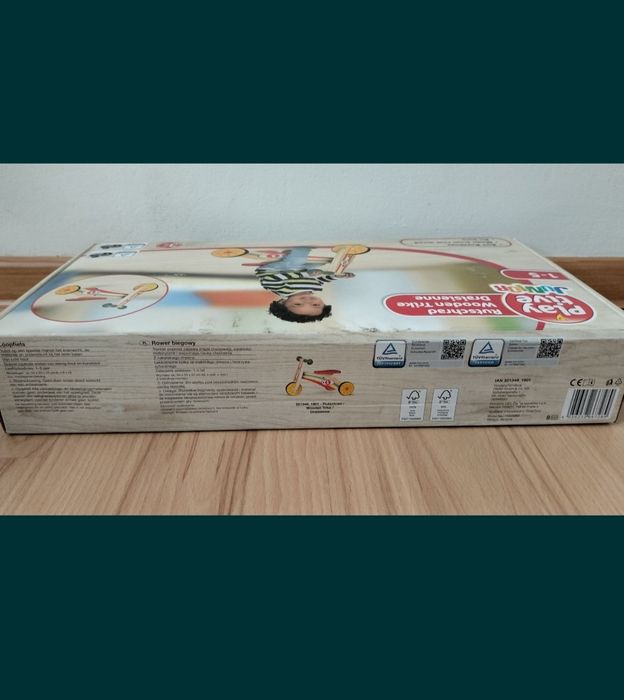 Rowerek / Rower biegowy z drewna Playtive