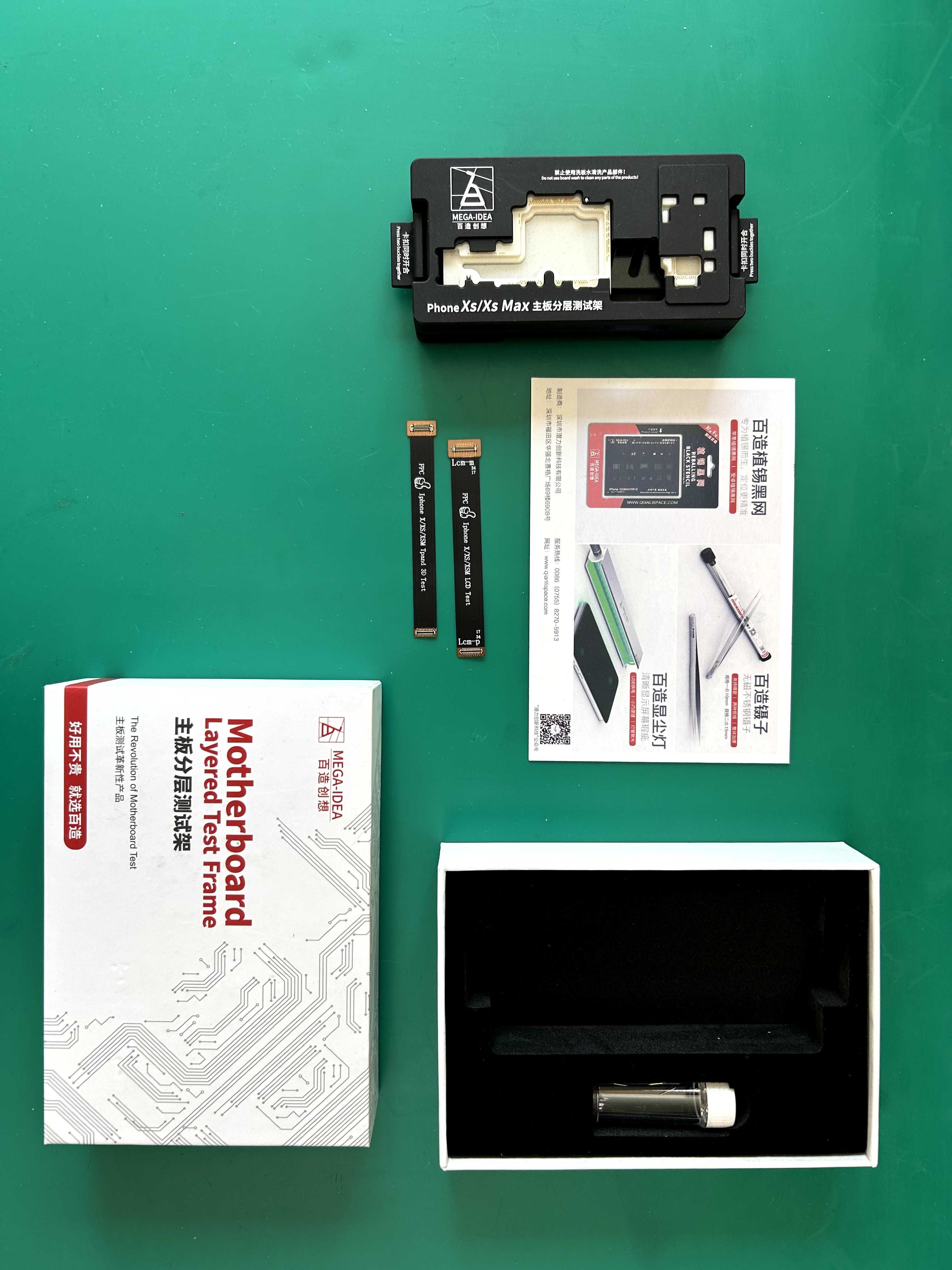 Mega Idea Motherboard Layered Test Frame dla iPhone X/XS/XSM