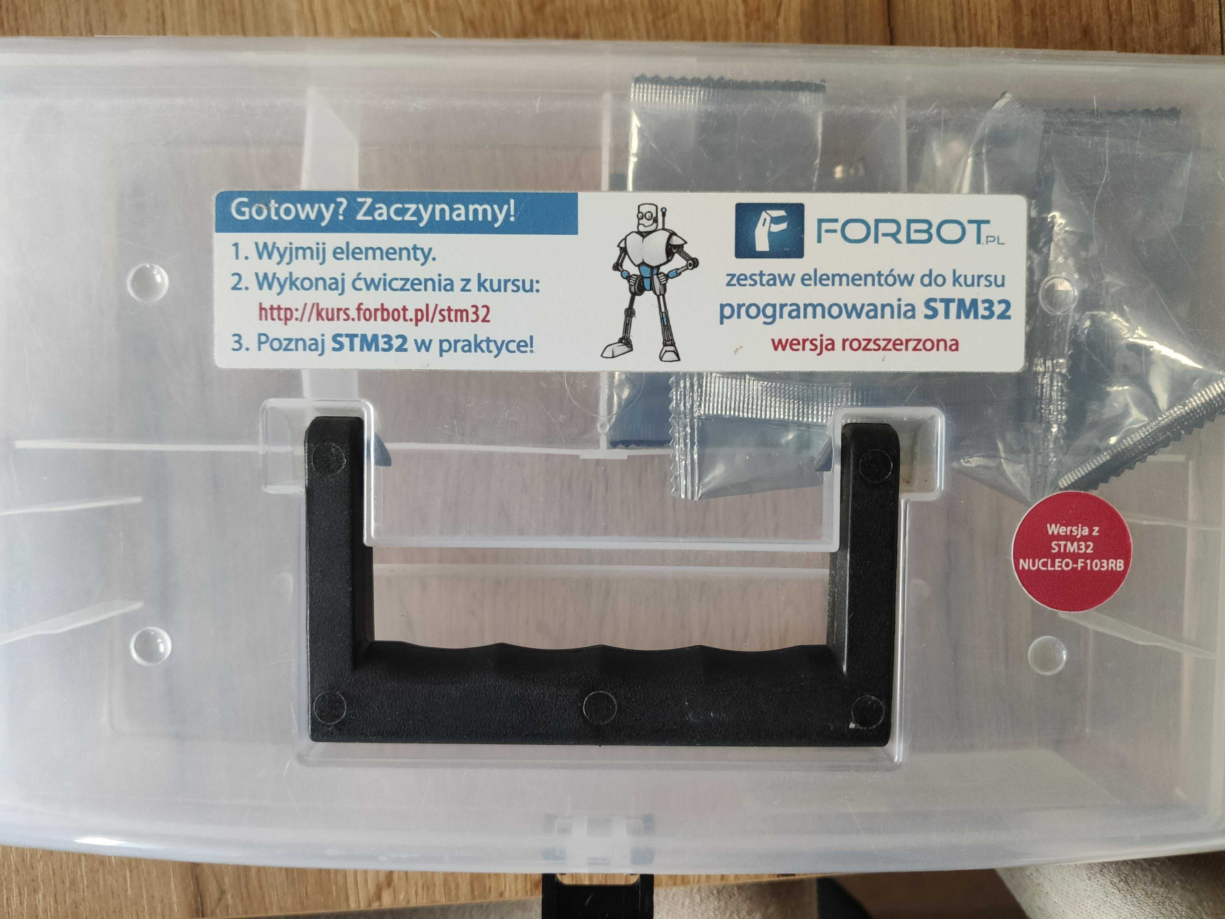 Zestaw elementów elektronicznych STM32 NUCLEO + dużo GRATISÓW