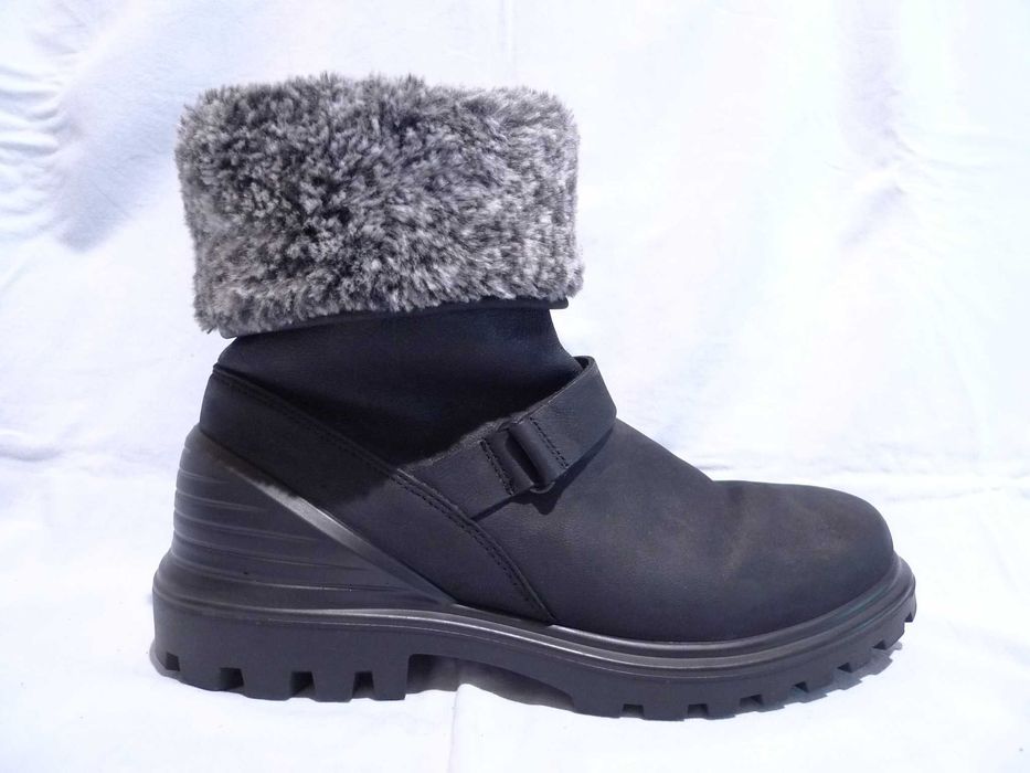 ECCO Tredtray HYDROMAX r.40/26cm Botki skórzane ocieplane zimowe