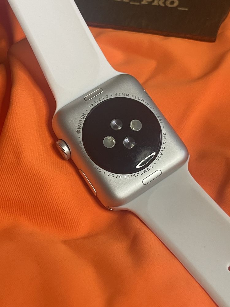 Годинник Apple Watch 3 series, 42 mm, Silver. Епл Вотч