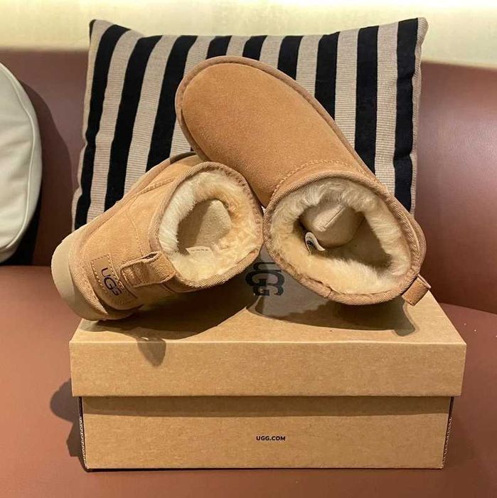 Botki UGG Classic Ultra Mini cienkie dno R. 36