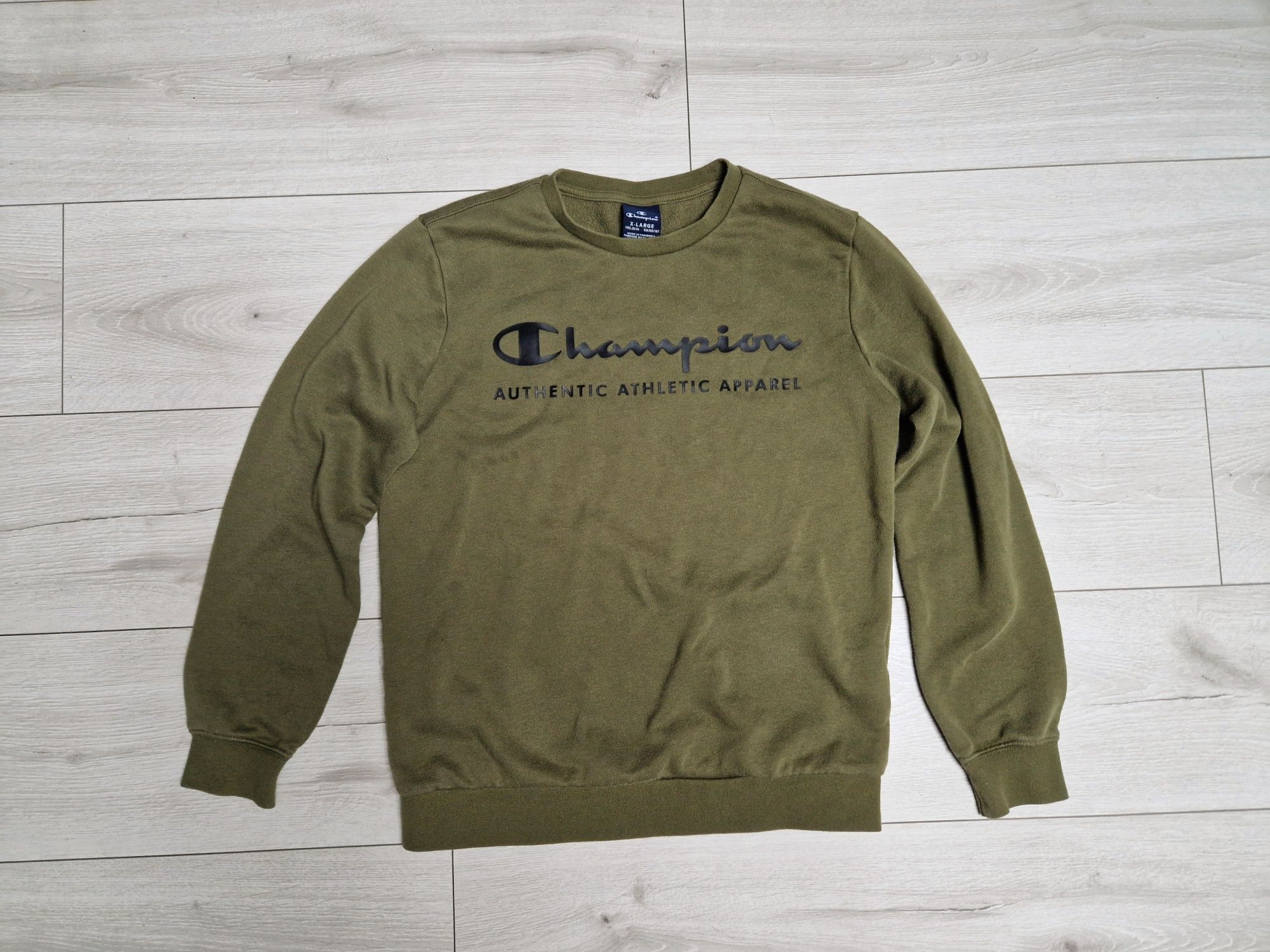 Bluza khaki Champion r 158 - 164