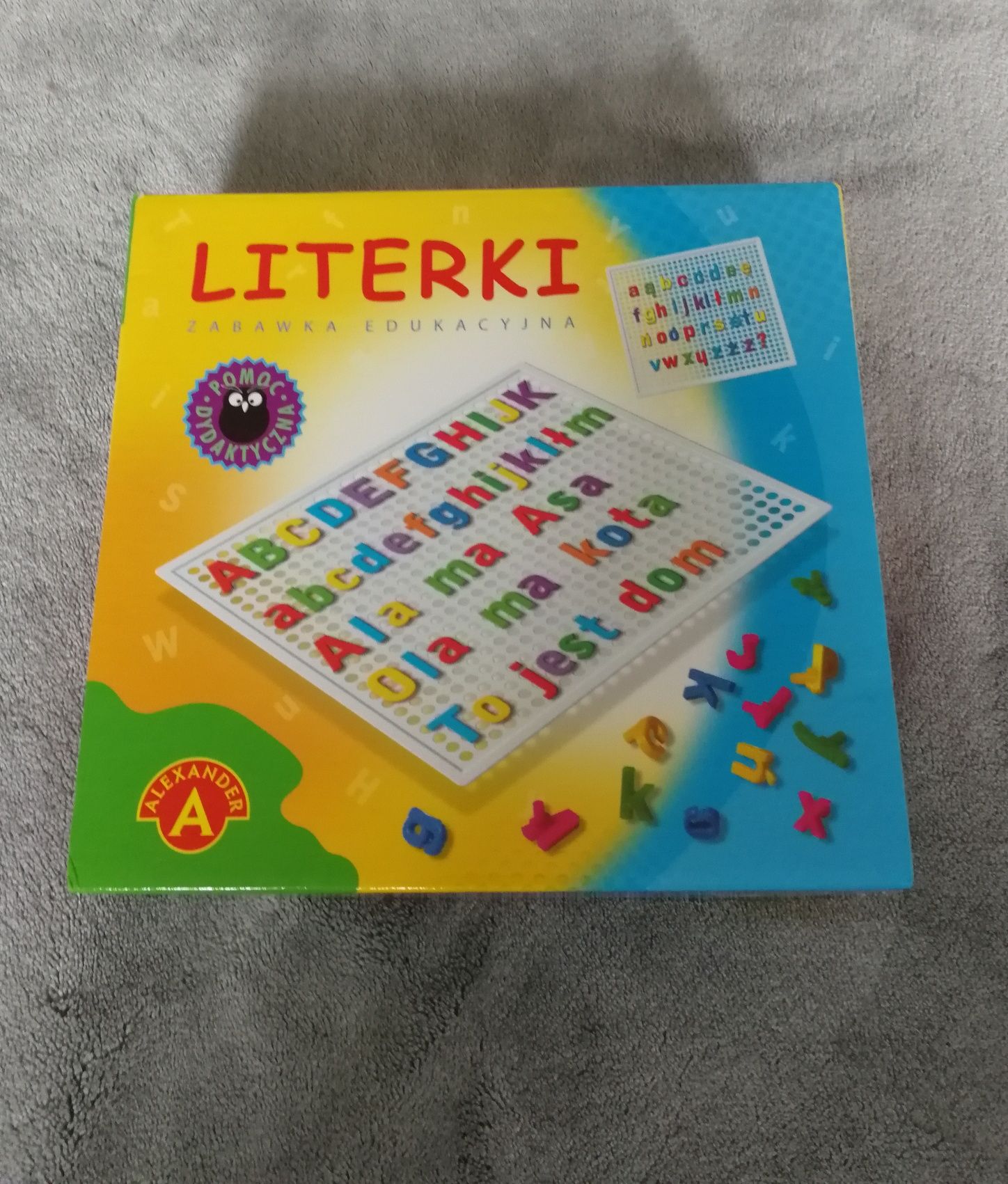 Gra edukacyjna literki, Alexander, gra logiczna słowa alfabet