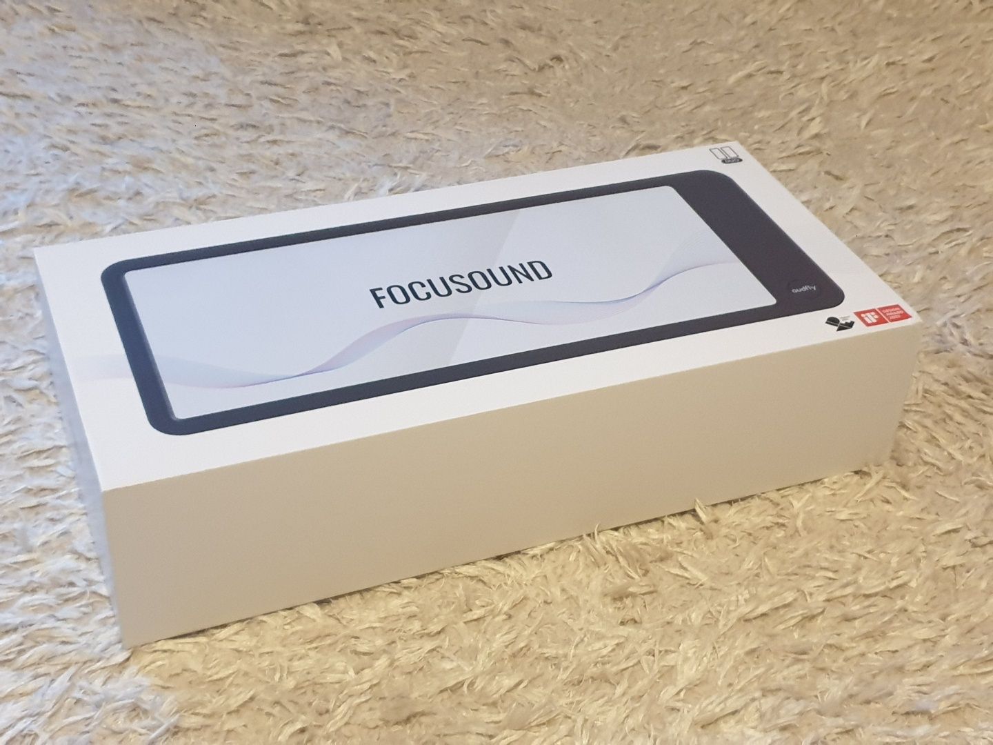 Focusound Duo Głośnik kierunkowy z przezroczystego szkła