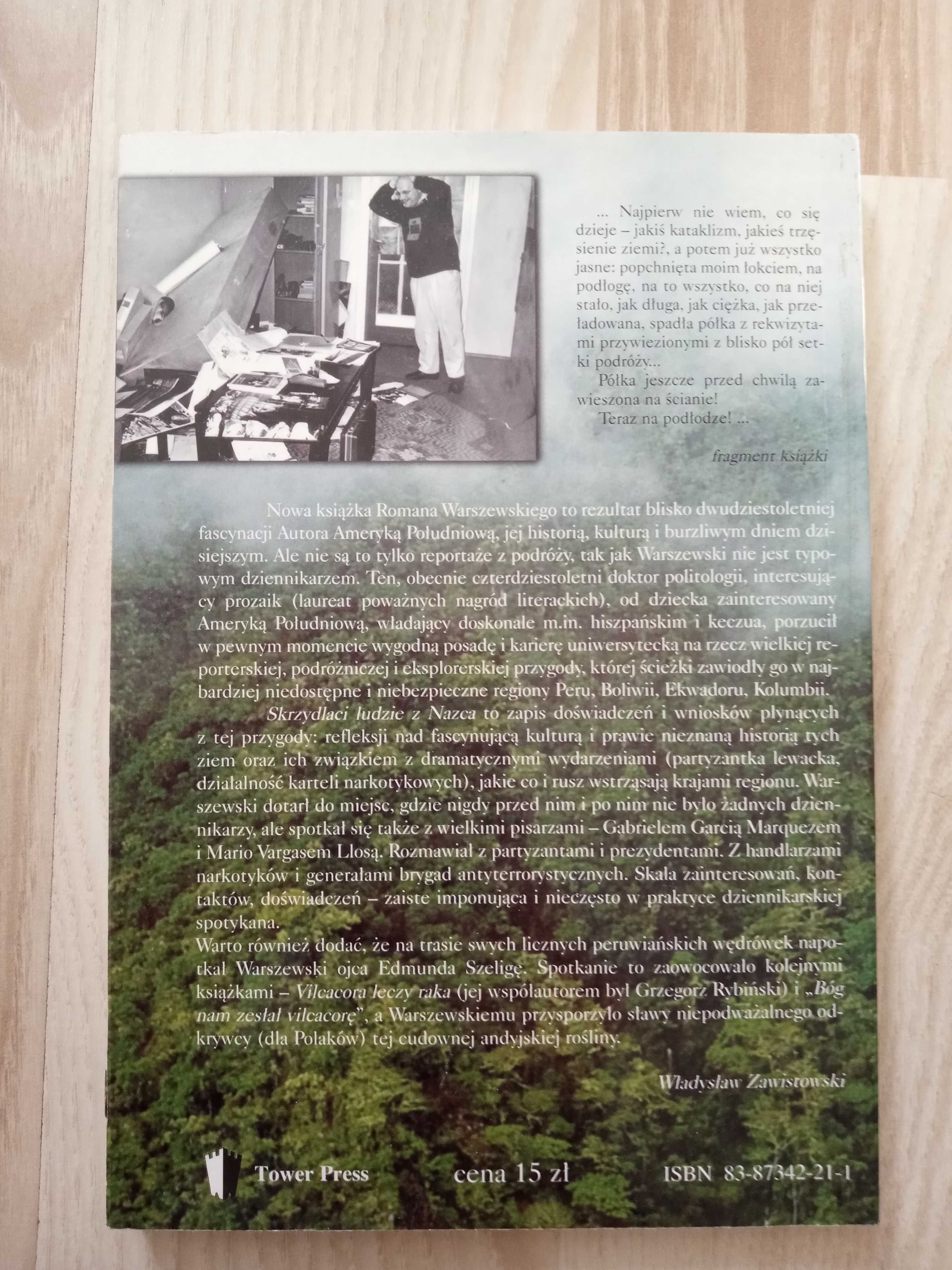 Skrzydlaci ludzi z Nazca - Roman Warszewski