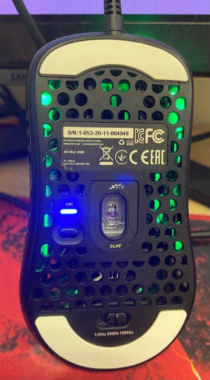 Компьютерная мышь Xtrfy M42 RGB USB Black