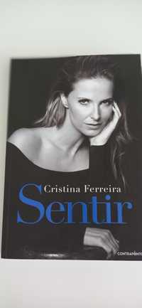 Livro  "Sentir" Cristina Ferreira