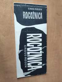 Blok pocztówek"Rogoźnica. Gross-Rosen" z 1964 r. PRL unikat