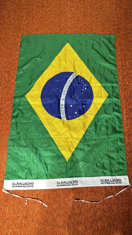Прапор збірної Бразилії, Brazil, Brasil
