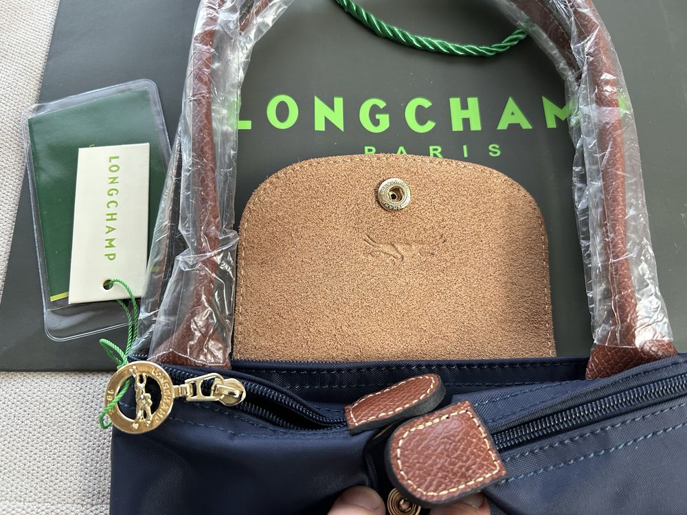 Torebka Longchamp granatowa M