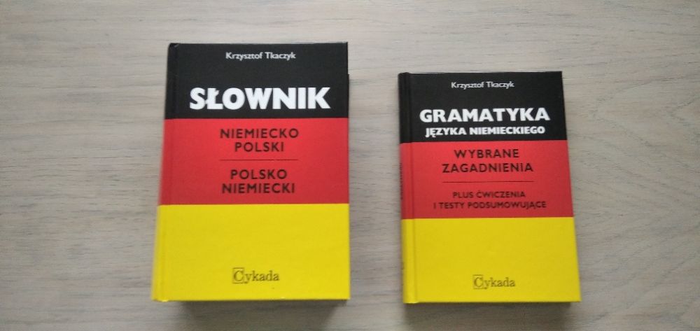 Słownik języka niemieckiego/gramatyka z ćwiczeniami - Cykada