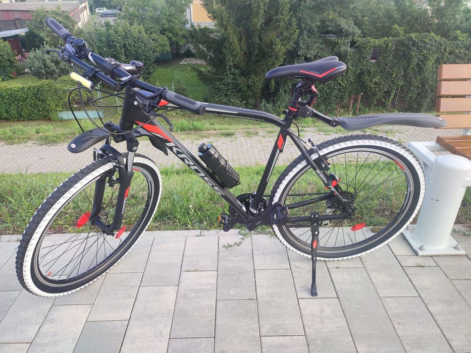 Rower Kross+ firmowe wyposaże..