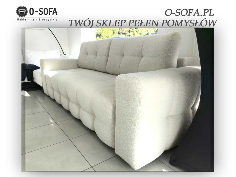 Sofa 3 Osobowa 255 CM + Wygodna Jak Łóżko - BELLA