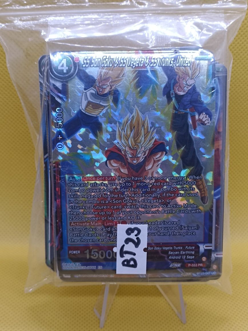 Talia kart DragonBall BT23