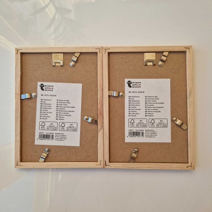 Drewniane ramki na zdjęcia Flying Tiger