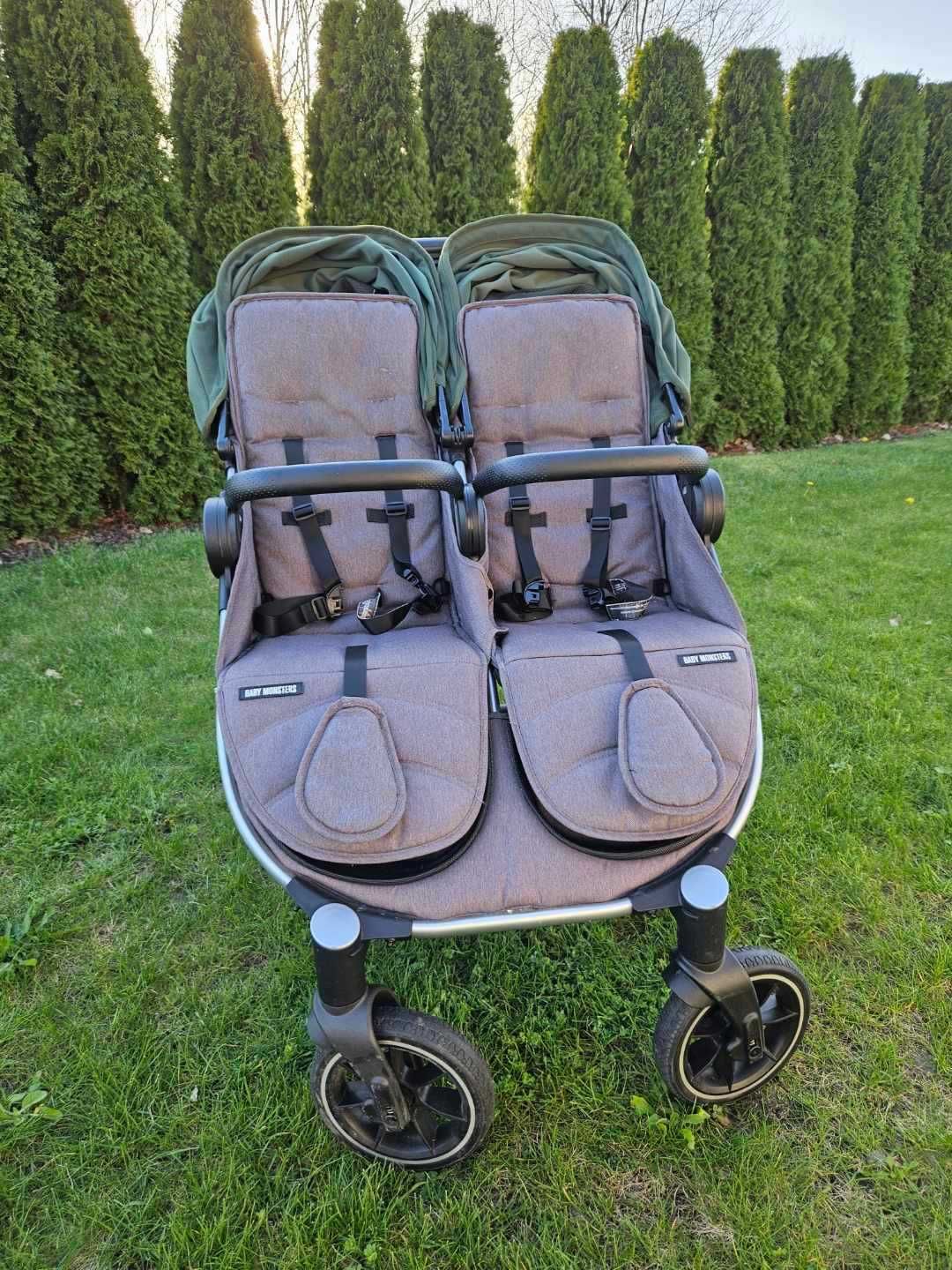 Wózek bliźniaczy Baby Monsters Easy Twin 4