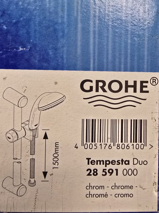 Zestaw natryskowy Grohe Tempesta Duo 28591