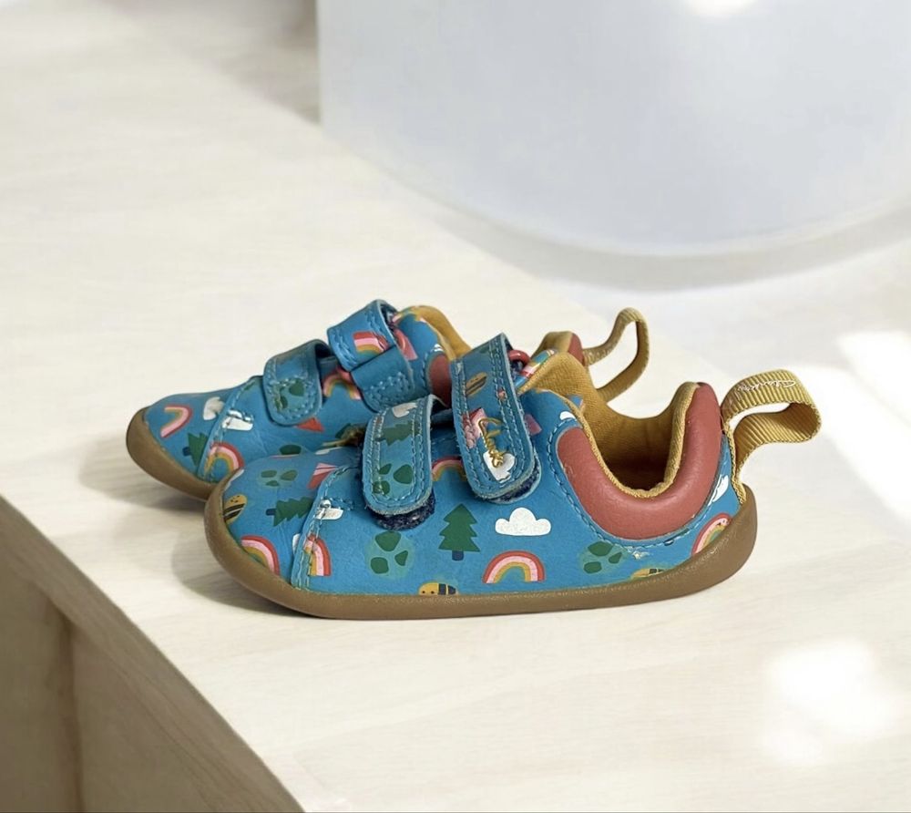 Оригінальні шкіряні мокасини, пінетки Clarks 19 розмір