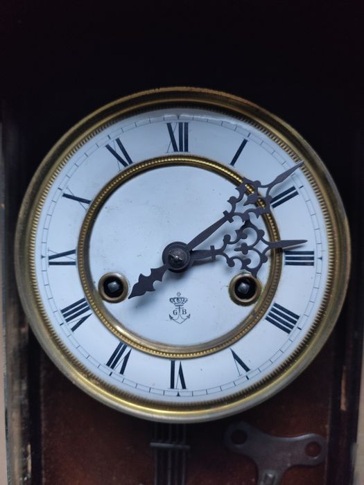 Zegar wiszący drewniany Francja