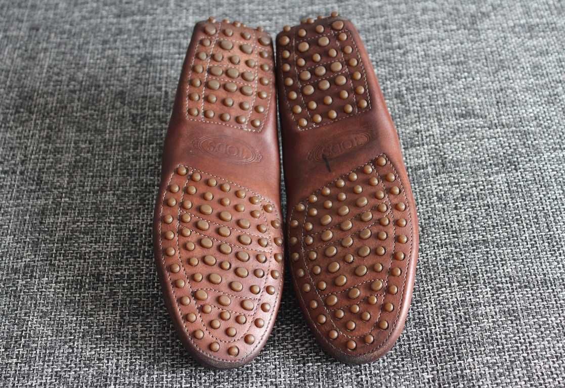 Мокасини Tod's Оригінал Нат шкіра Made in Italy 37р