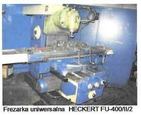 Frezarka uniwersalna WMW HECKERT FU-400/II/2