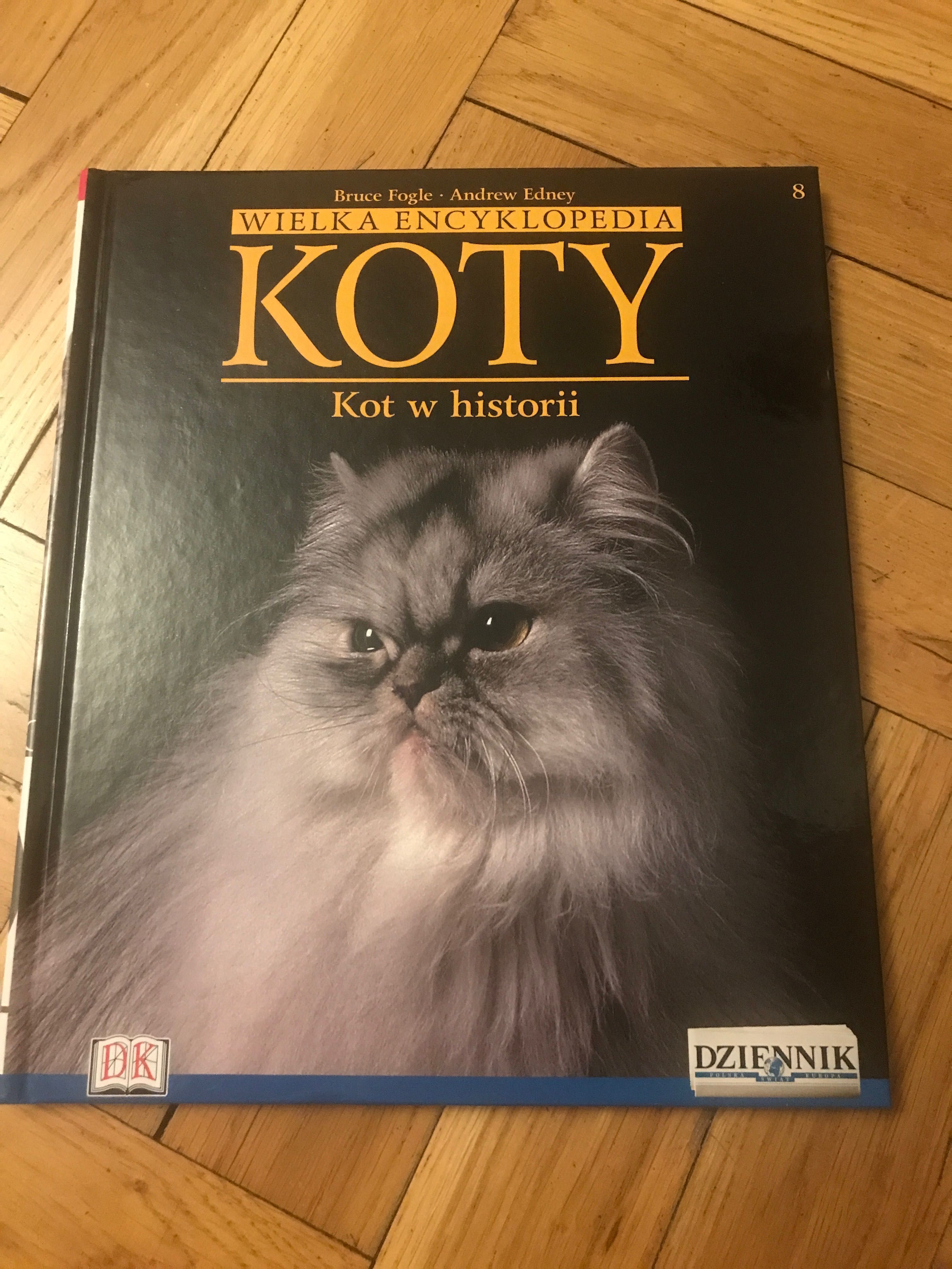 Wielka Encyklopedia Koty Kot w Historii nowa prezent