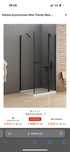 Kabina prysznicowa New Trendy New Soleo Black 80x100x195
