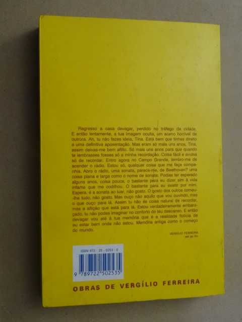 Até ao Fim de Vergílio Ferreira
