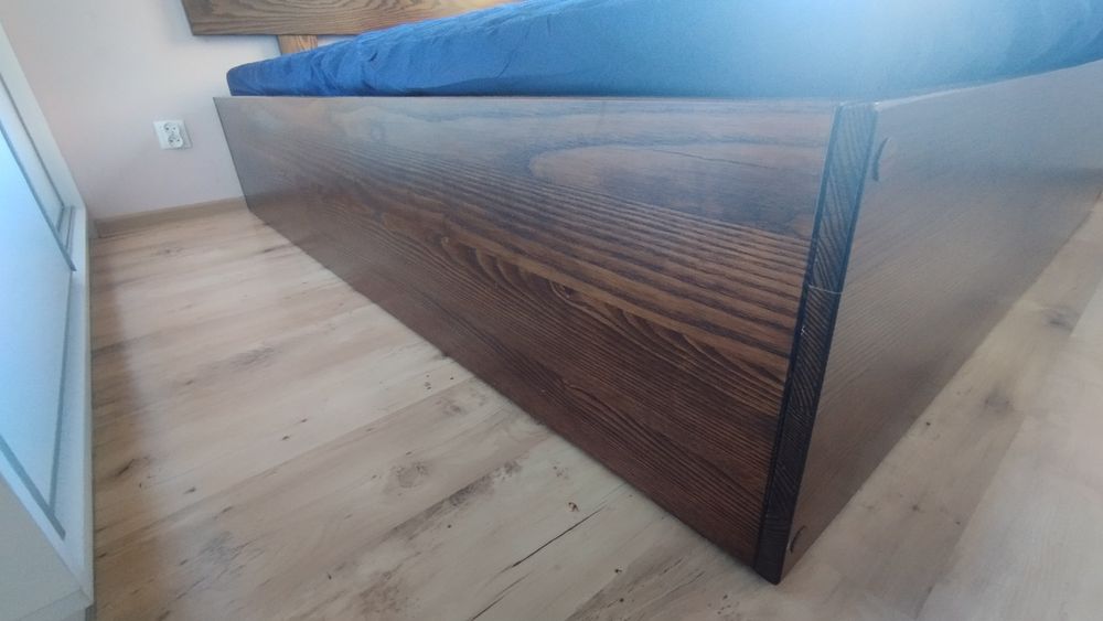 Łóżko 160x200 z prawdziwego drewna robione na zamówienie