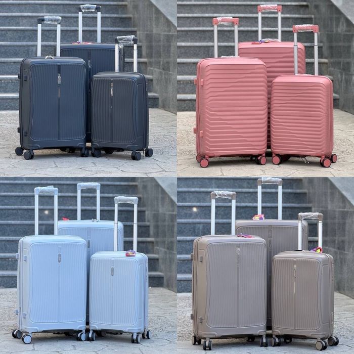 Любые есть!Чемодан Пластик на колесах,валіза,сумка на колесах,дорожная