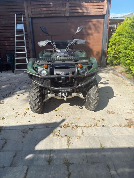 Yamaha Grizzly 700, 2008r., homologacja