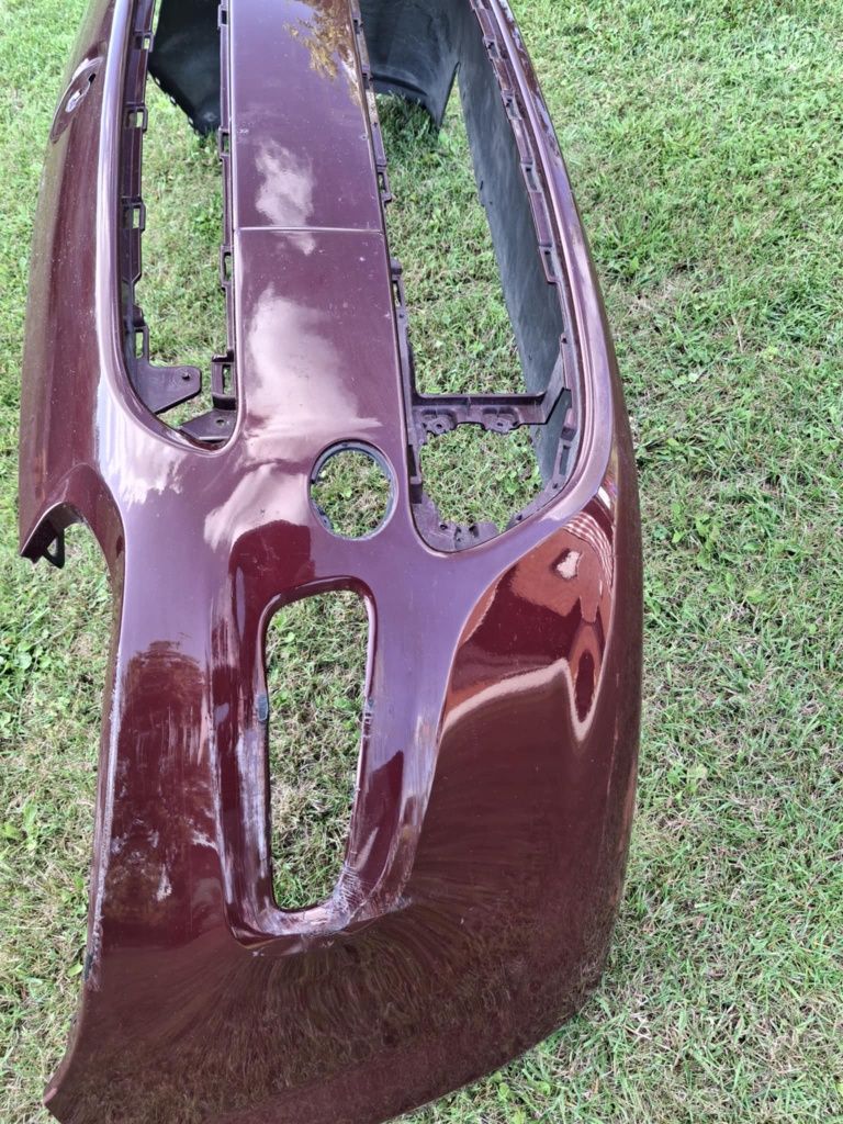 Zderzak fiat Punto bordowy