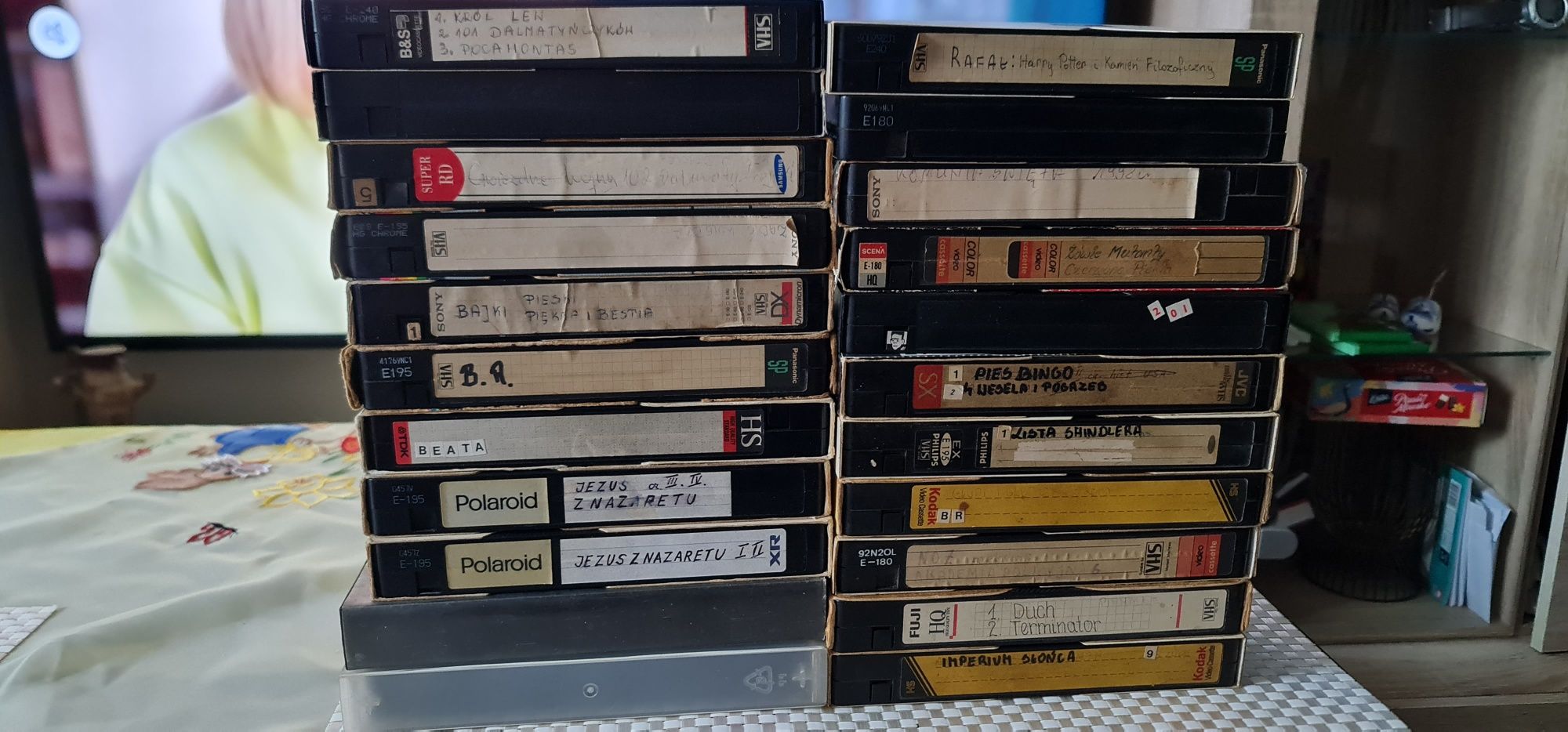 Kasety VHS Sprzedam