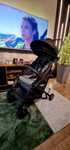 Mały wózek spacerowy Bumprider connect  do 22kg szary