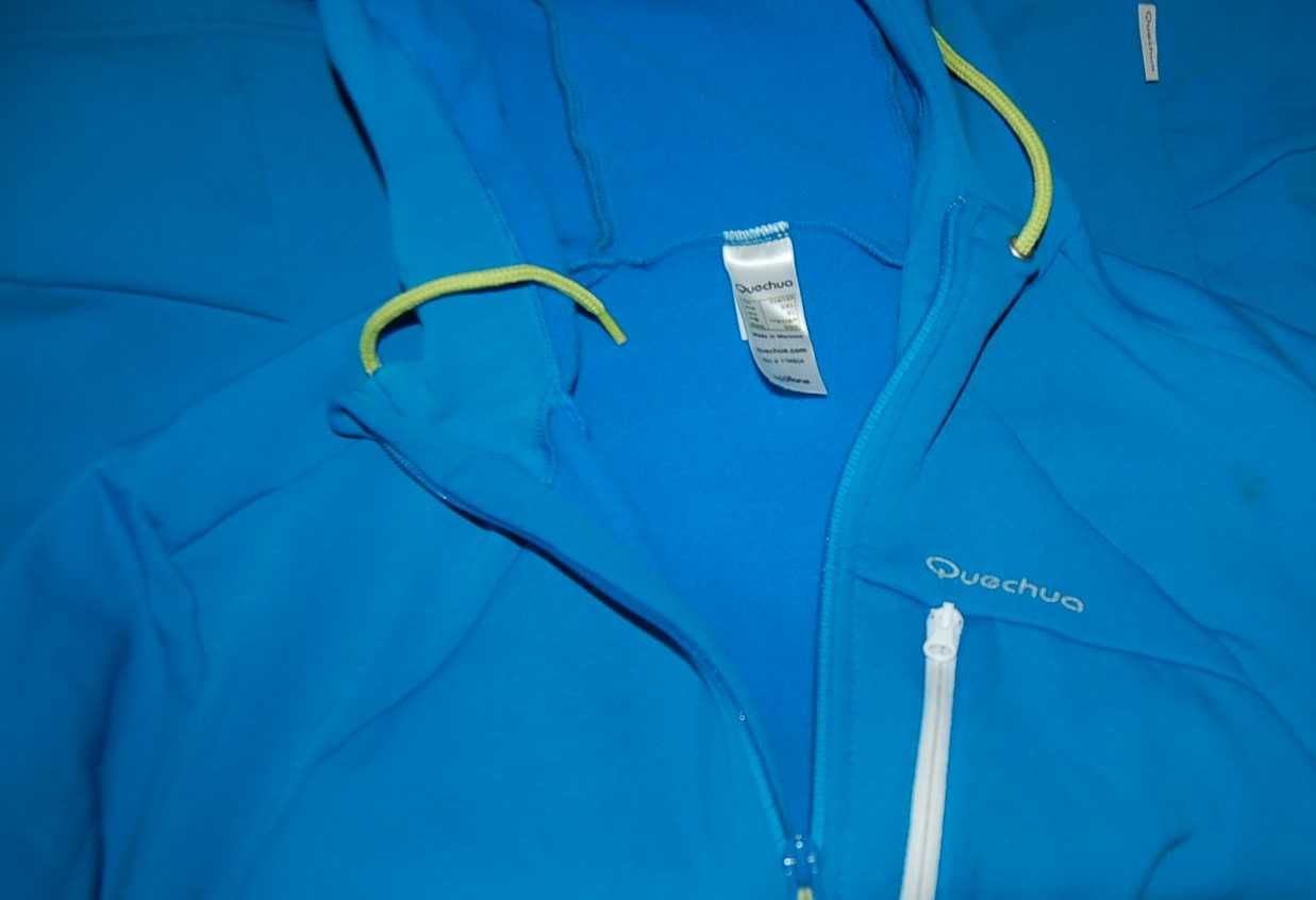 QUECHUA XL/XXL bluza damska ciepła z kapturem