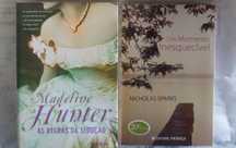 Romances, Nicolas Sparks, Nora Roberts e outros autores