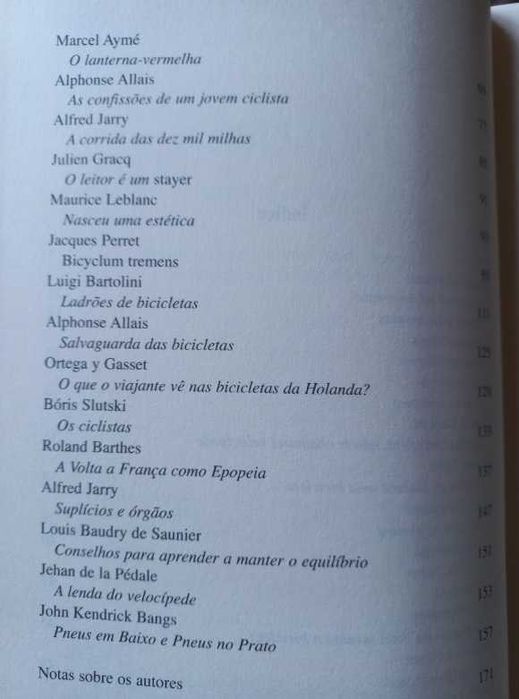 De Bicicleta; Antologia de textos - Vários