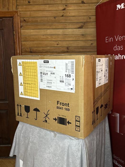 Вбудована винна шафа Miele KWT 7112 iG OBSW | преміум клас | нова