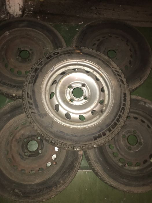 Felgi stalowe 13, opony letnie