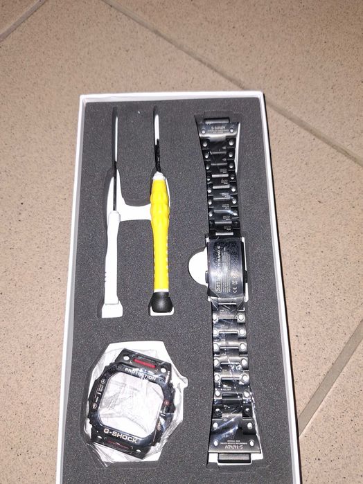 G-shock Zestaw modyfikacyjny z tytanu DW-5610 GW-M5610 GW-5000 GLS5600