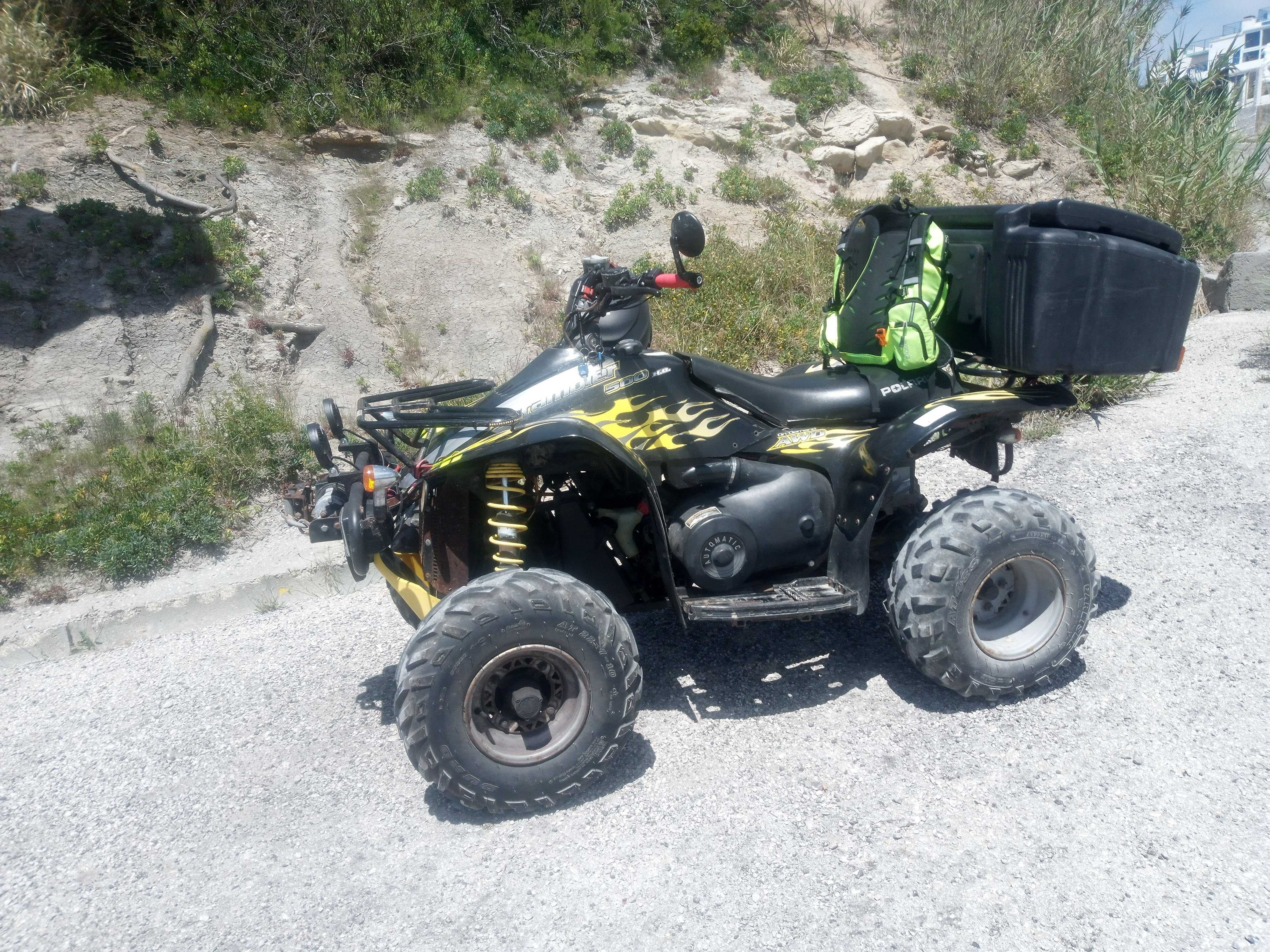 Polaris Scrambler 500cc, 4x4 – 2004