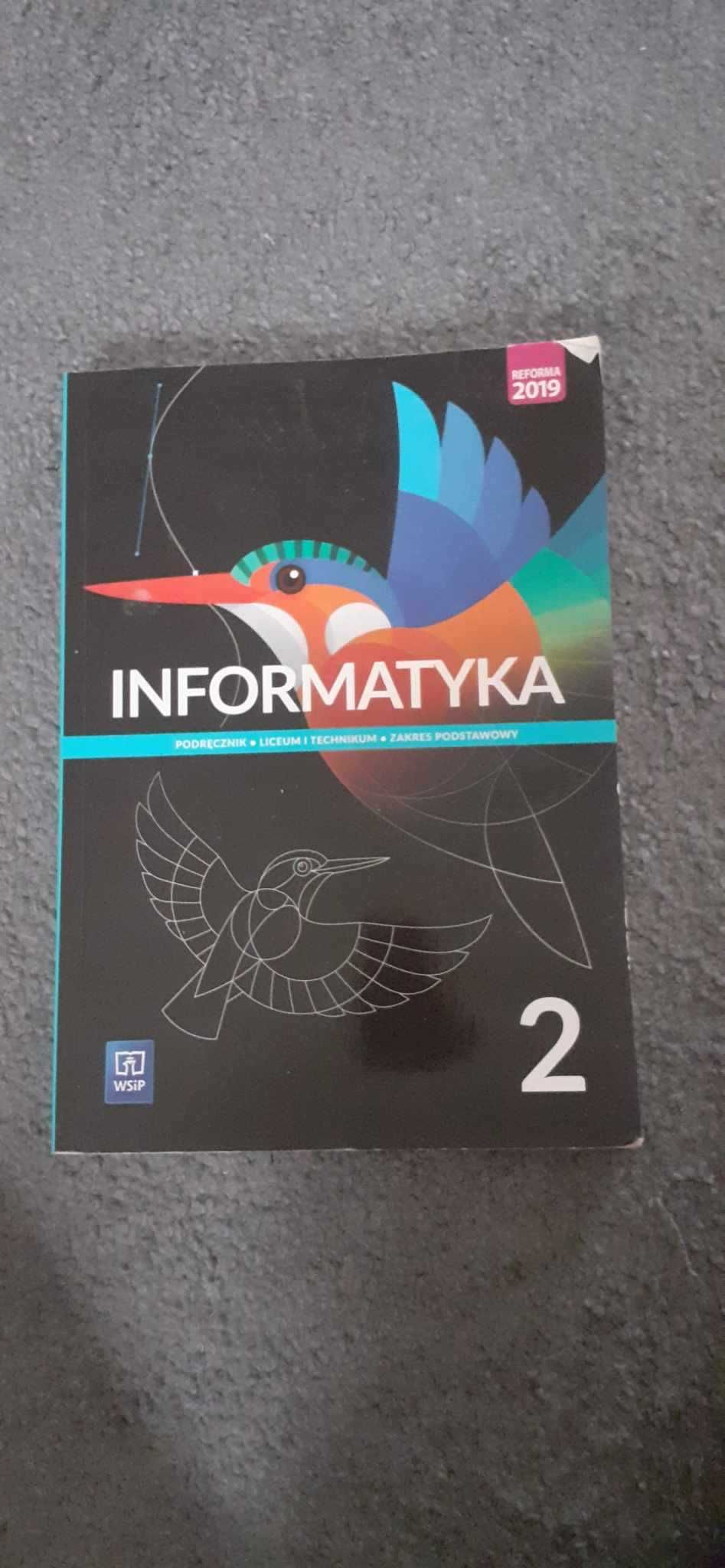 Informatyka 2, podręcznik do liceum i technikum