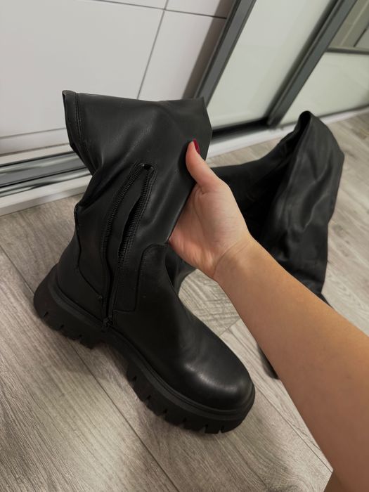Ботфорти жіночі ZARA 39 розмір