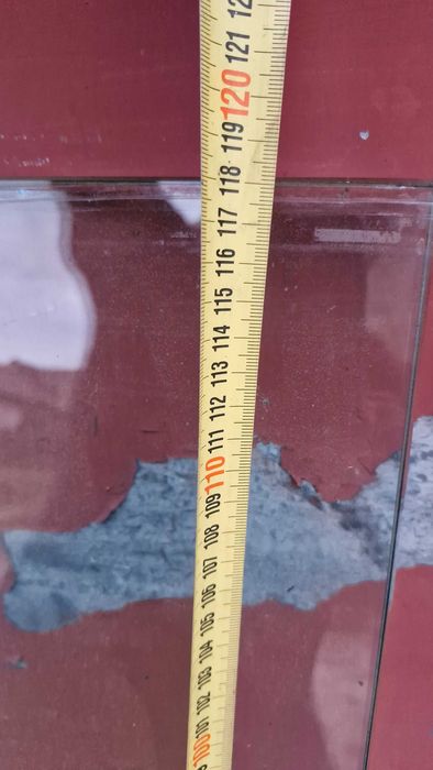 Balustrada szklana , szyba klejona