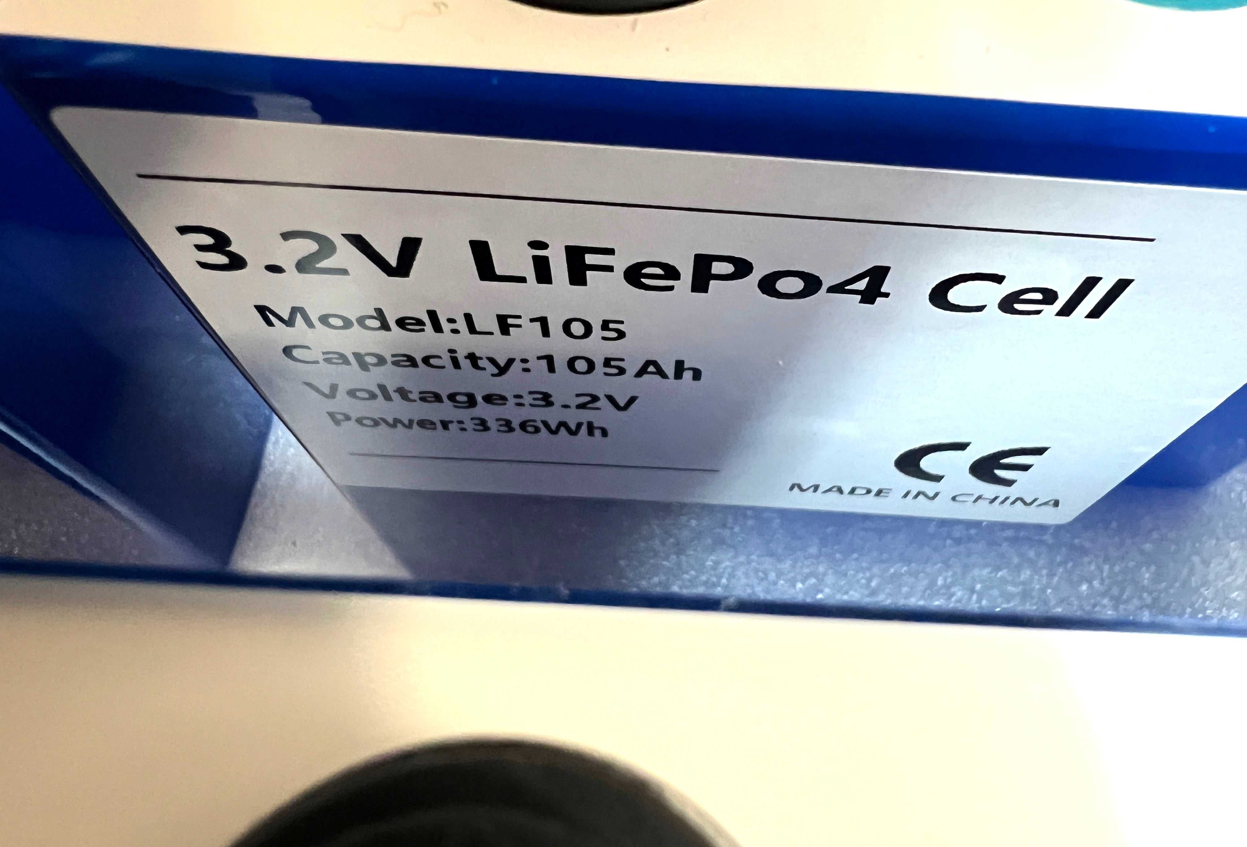 Акумулятор EVE 105Ah LiFePO4 Оригінальний, Новий , Grade A