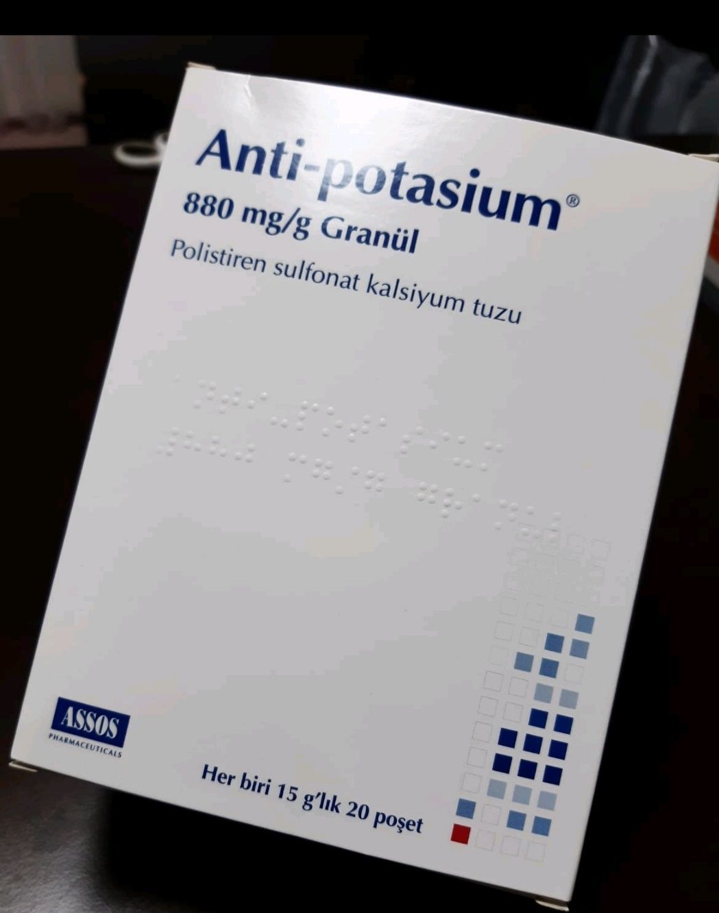 Анти калій  Anti- potasıum