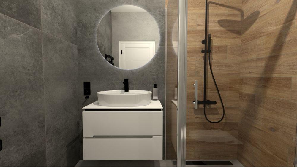 Płytki 120 x 120 Gres Mat Tacoma White Steel Cerrad Rect 120 x 120