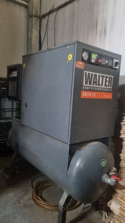 Kompresor śrubowy WALTER SKTG15+osuszacz