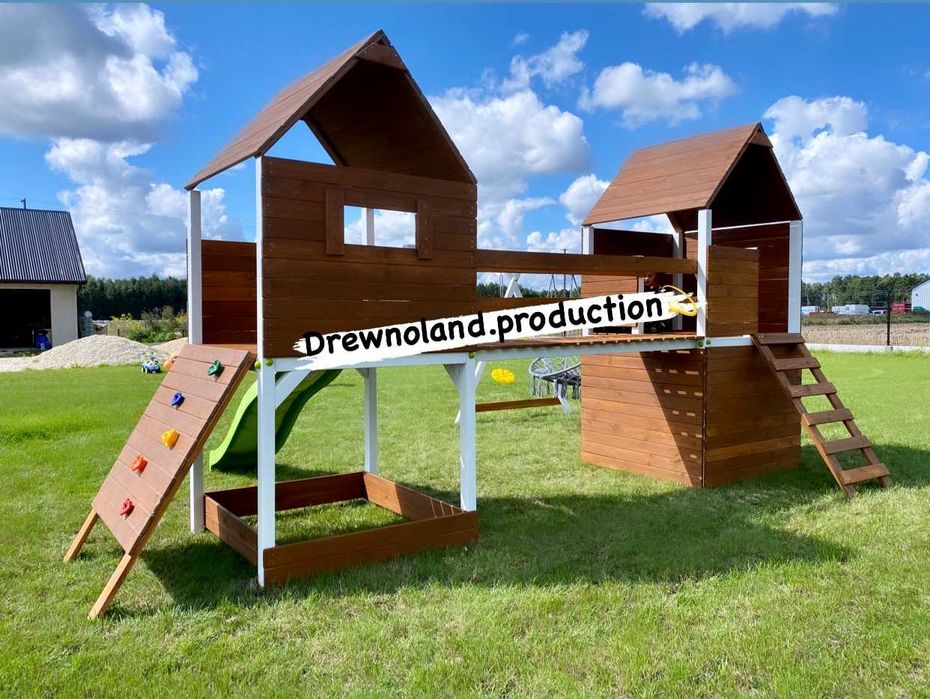 TOTALNA wyprzedaż posezonowa! Plac zabaw wykonany kompleksowo!